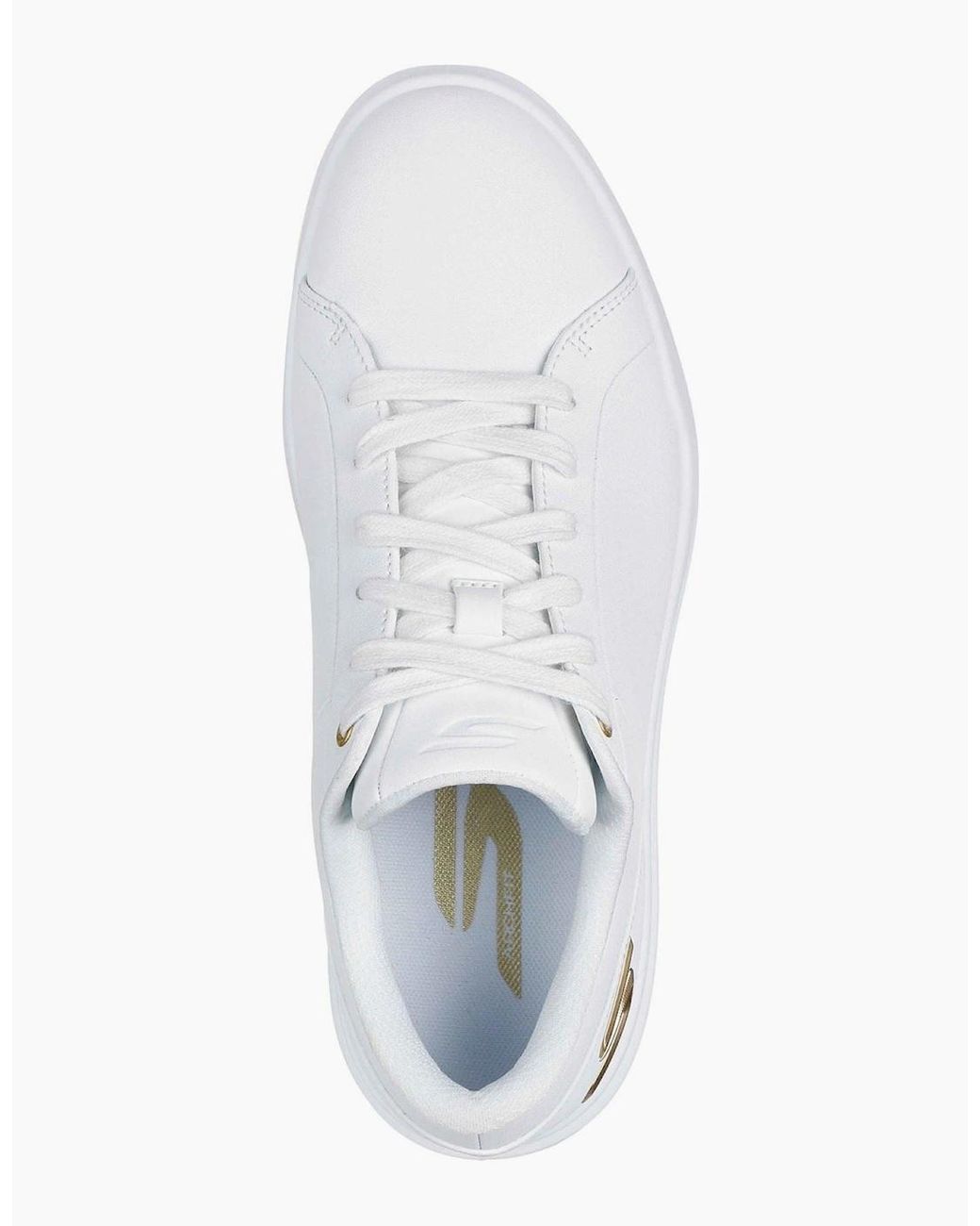 Skechers White Go Golf Drive 12 Leather Golf Shoes