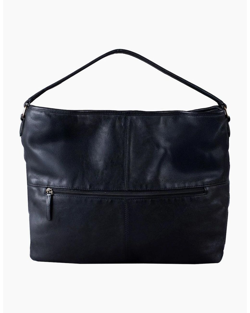 Lakeland Leather Blue Wreay Hobo Handbag