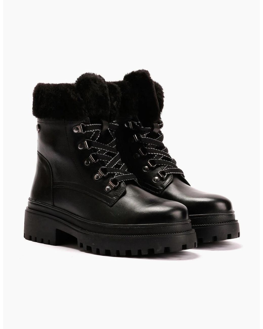 Osprey Black London The Budapest Leather Boots