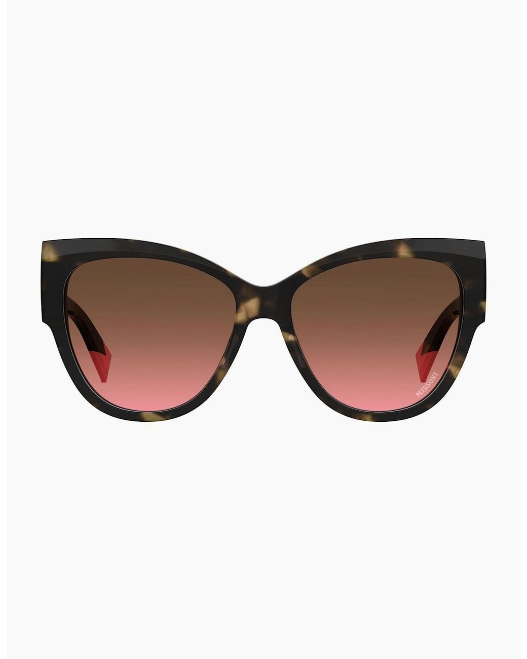 Missoni Brown Cat Eye Sunglasses