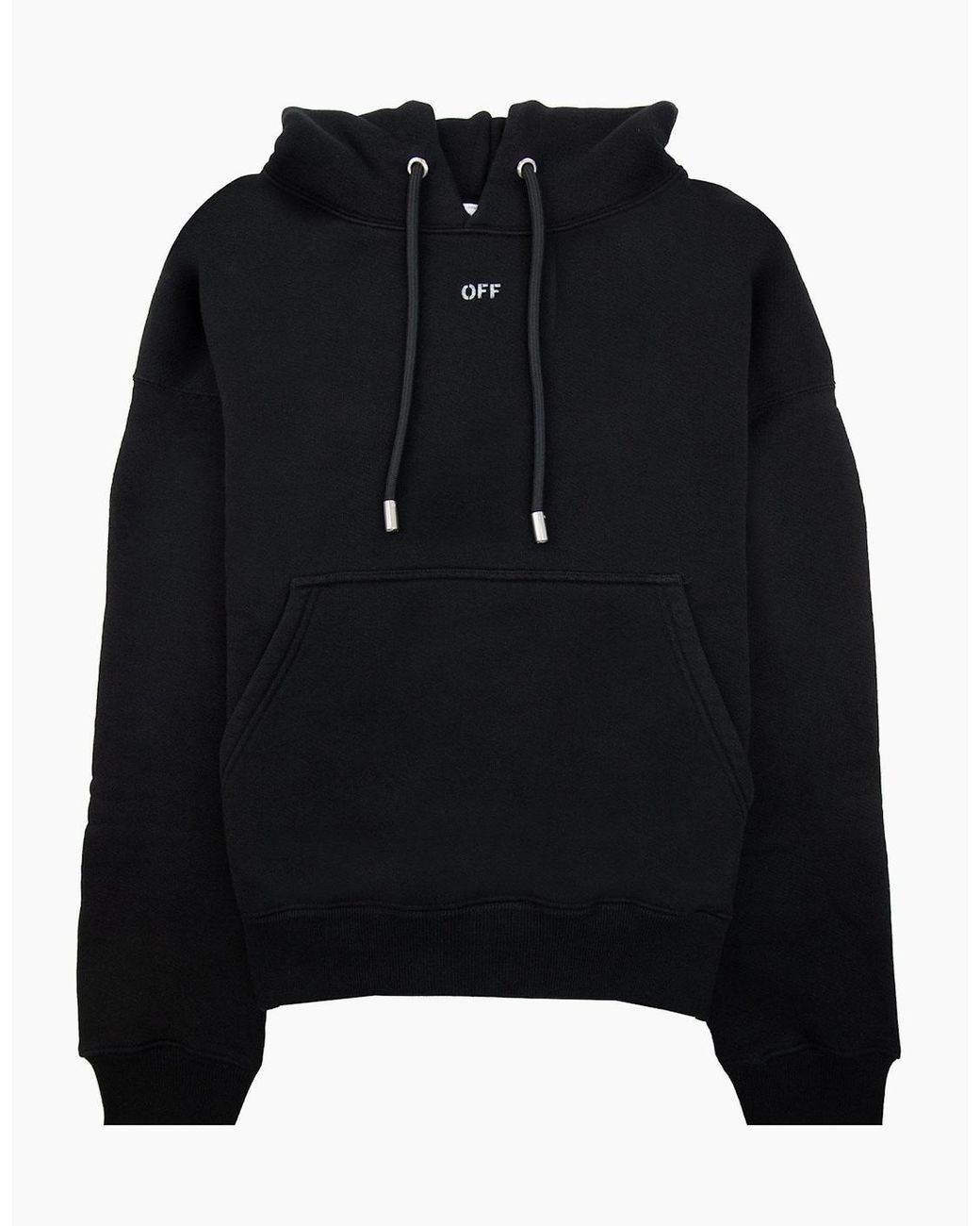Off-White c/o Virgil Abloh Black Off Vibe Arrow Skate Hoodie/Aqua for men