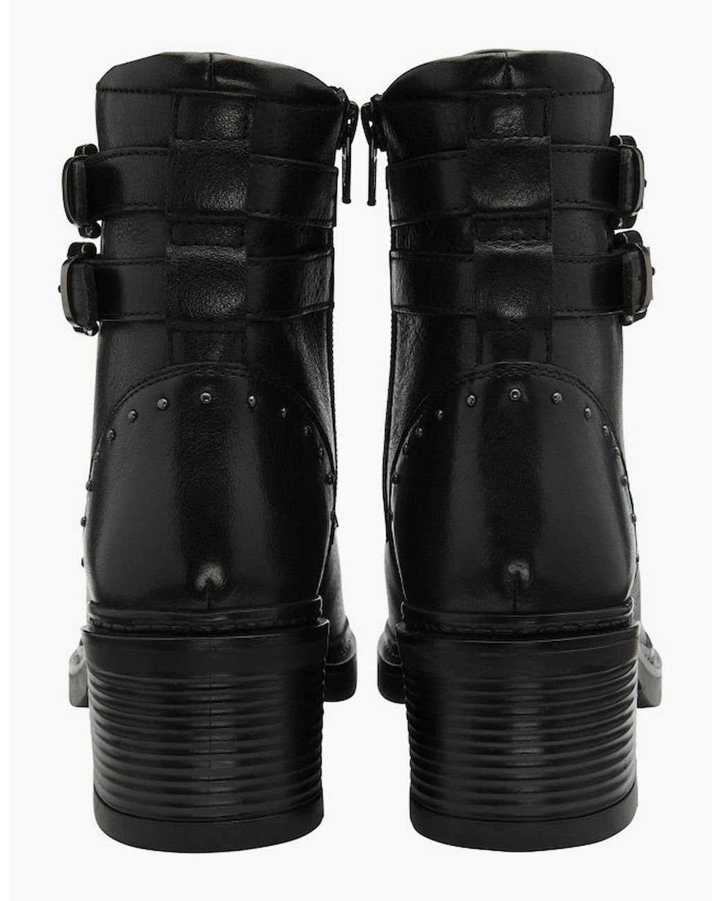 Lotus Black Parton Ankle Boots