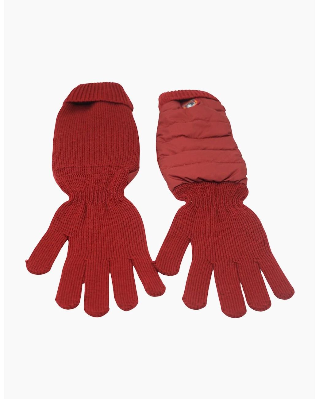 Parajumpers Red Puffer Gloves Rio Gloves