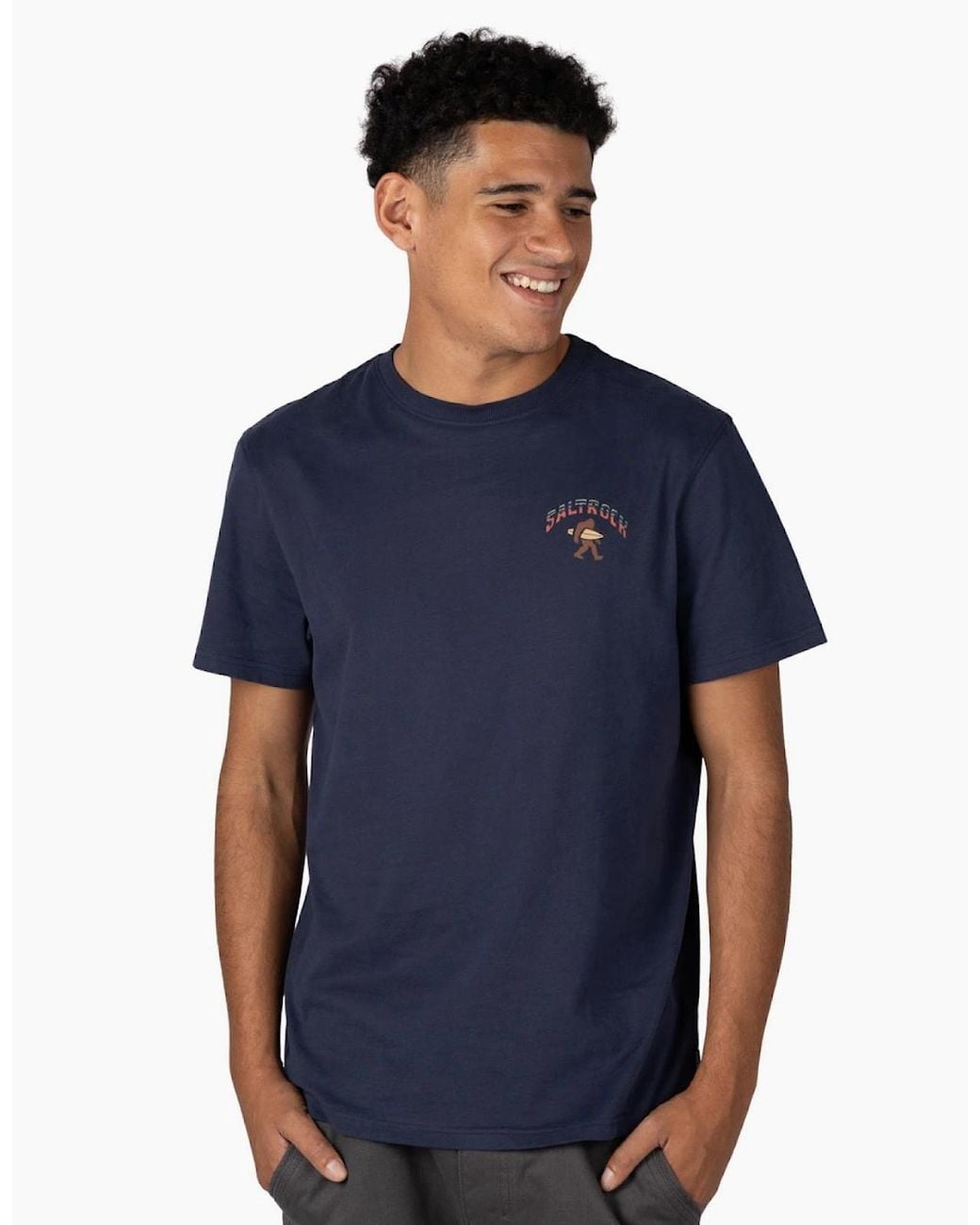 Saltrock Blue Base Camp Short Sleeve T-Shirt for men