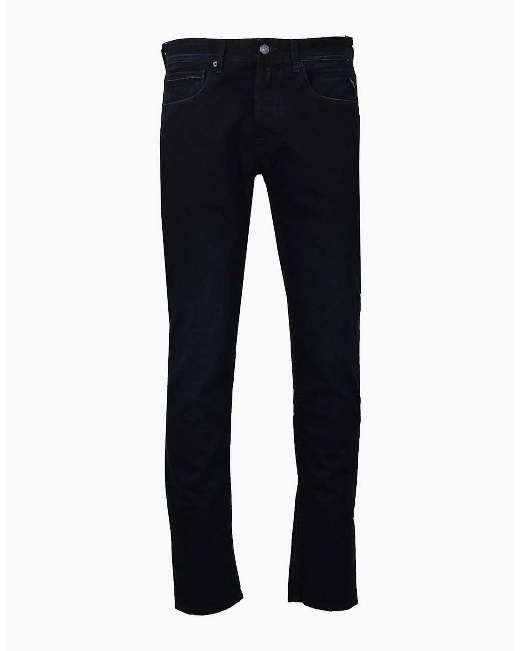 Replay Blue Grover Jean Dark for men