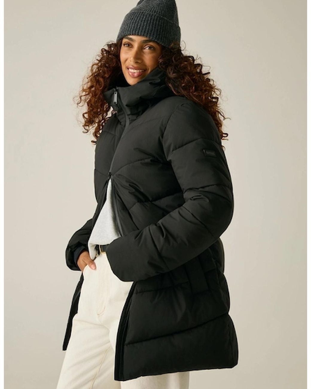 Regatta Black Ladies Faye Padded Jacket