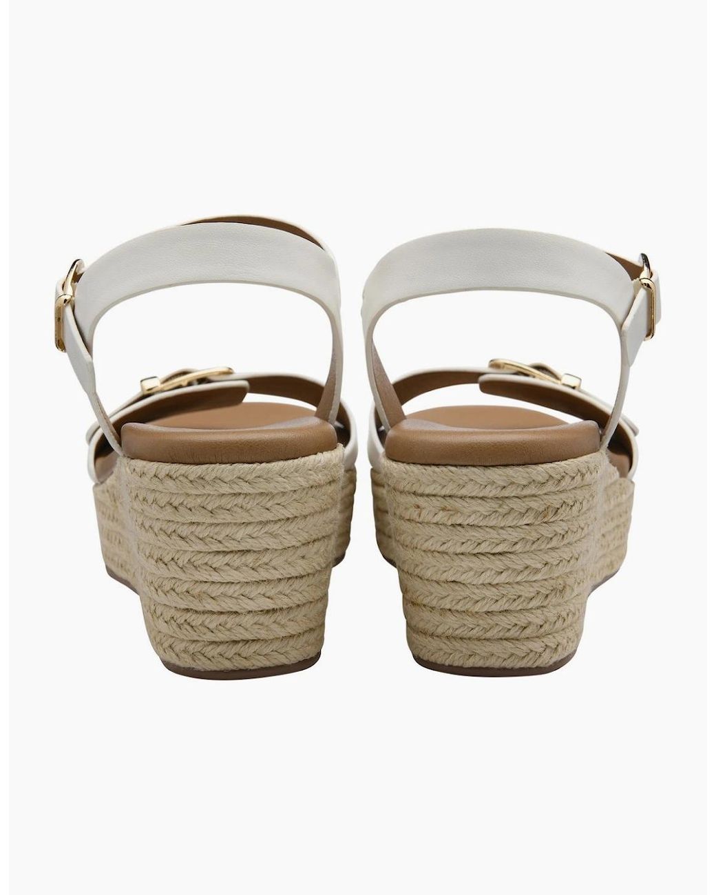 Lotus Metallic Emeia Wedge Sandals