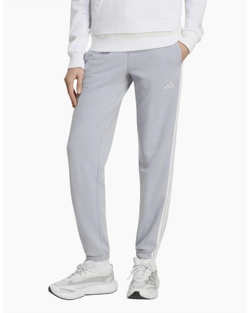 Adidas Gray Fleece Joggers