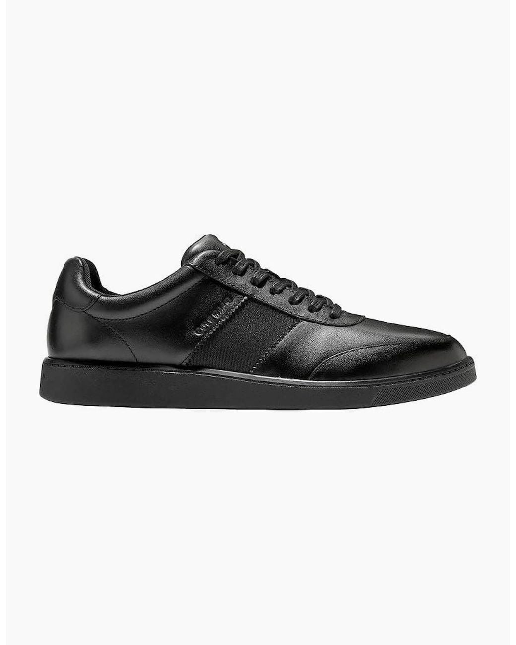Cole Haan Black Grand Crosscourt Gates Leather Trainers for men