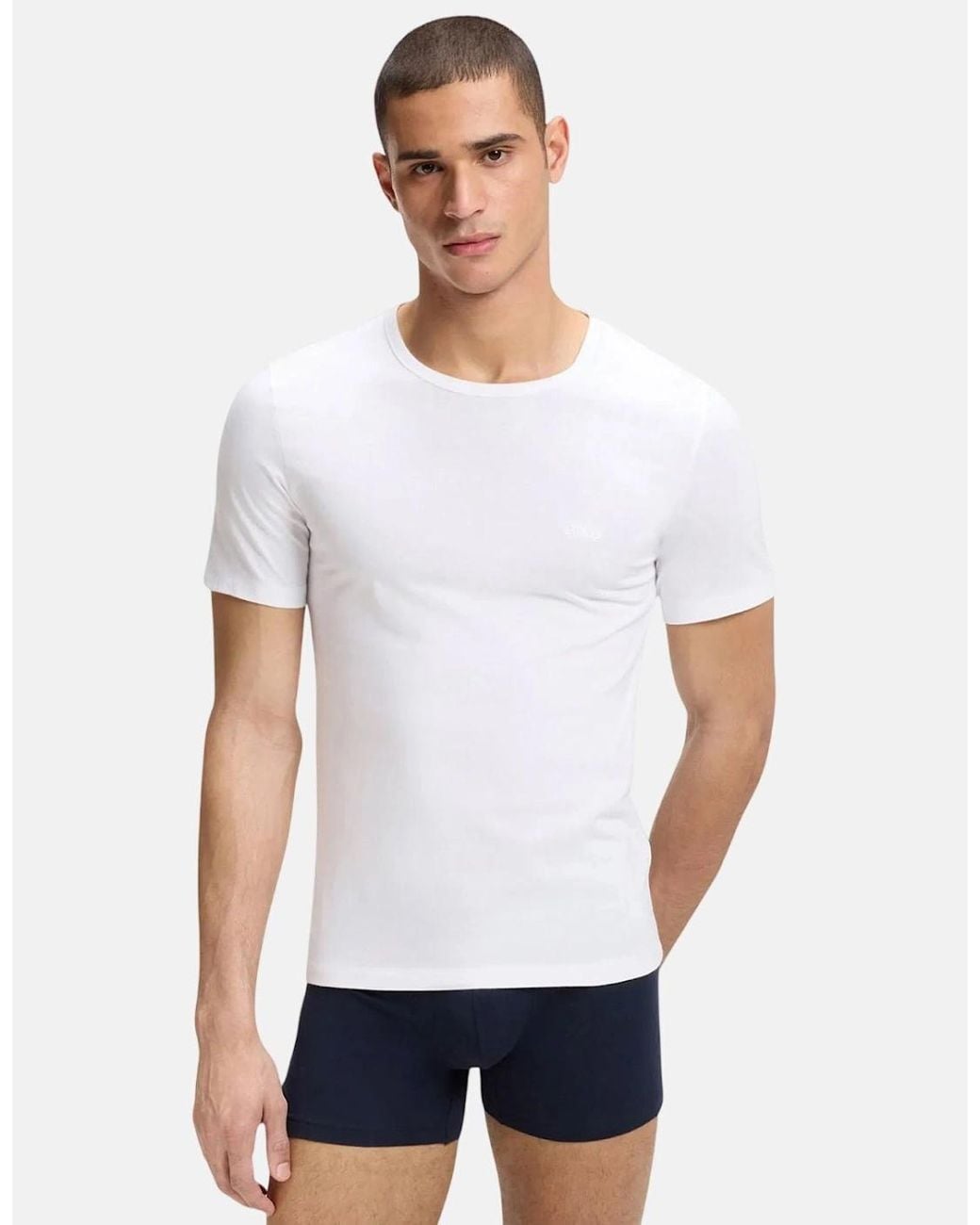 Boss White Boss 3-Pack Cotton T-Shirts for men