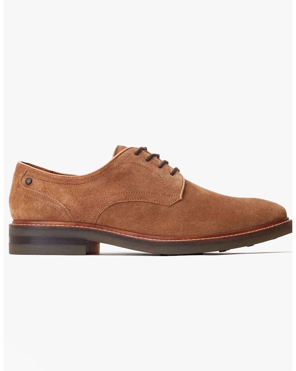 Base London Brown Mawley Shoes Camel for men