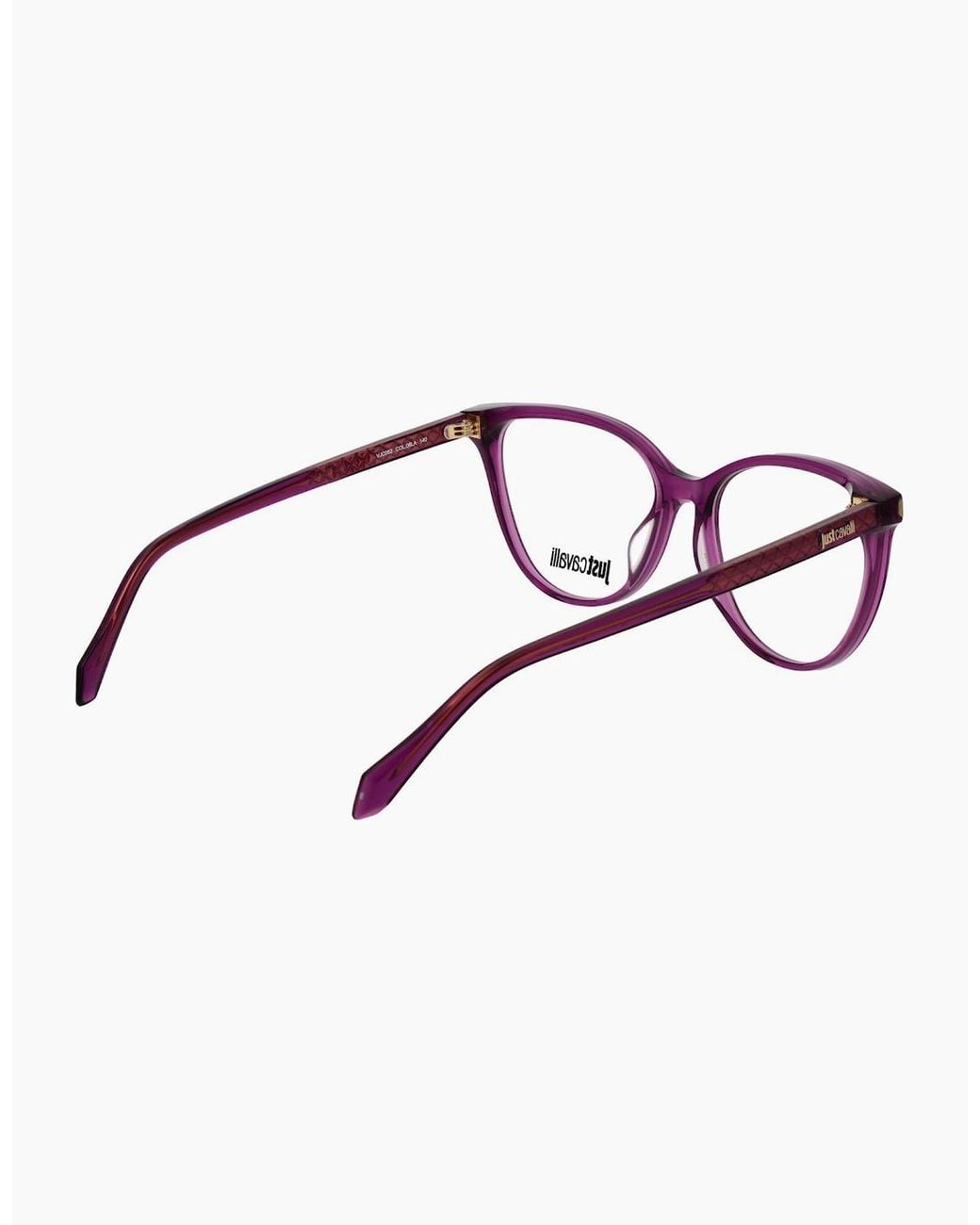 Just Cavalli Purple Optical Frame Vjc052 06La 55