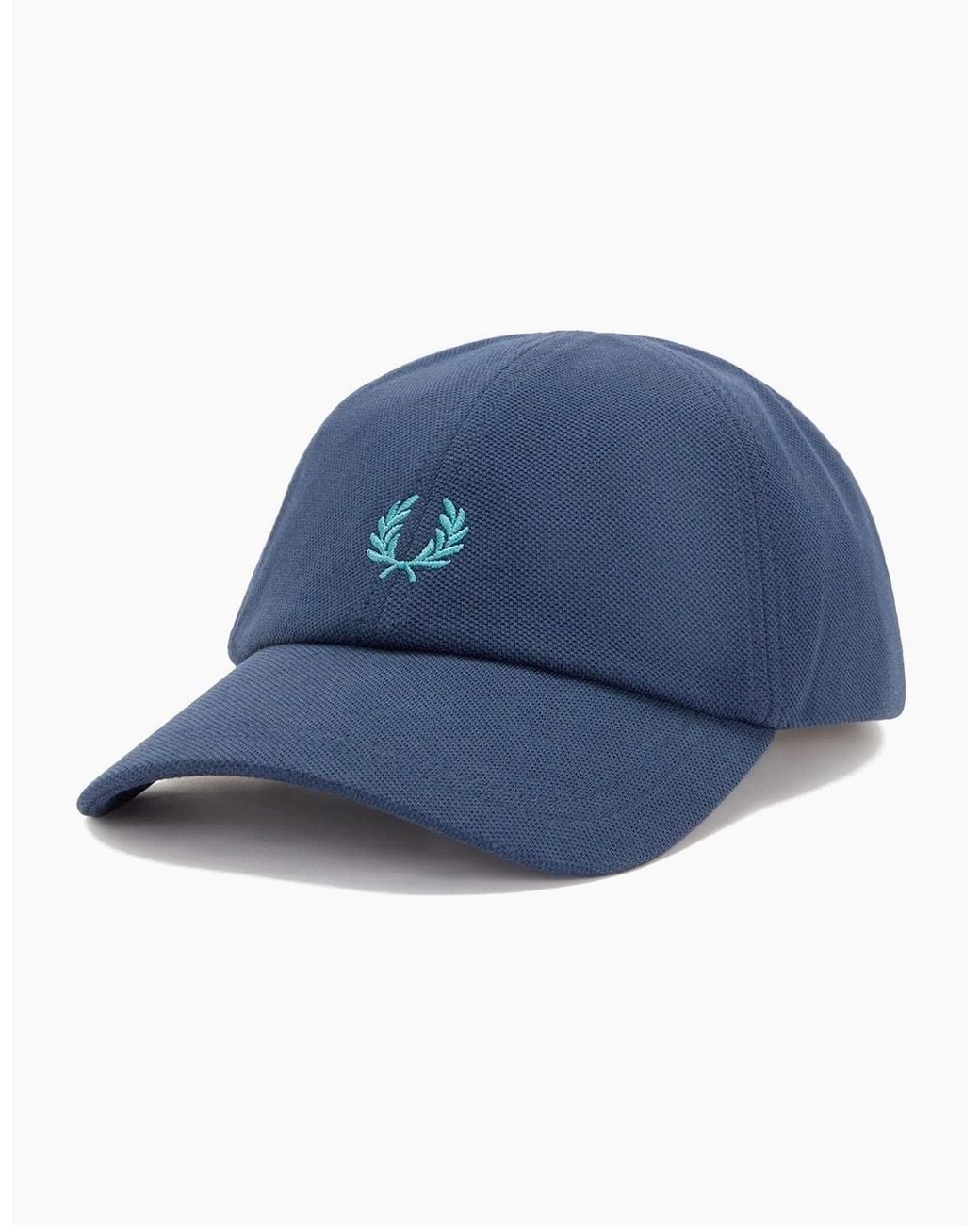 Fred Perry Blue Pique Classic Cap for men