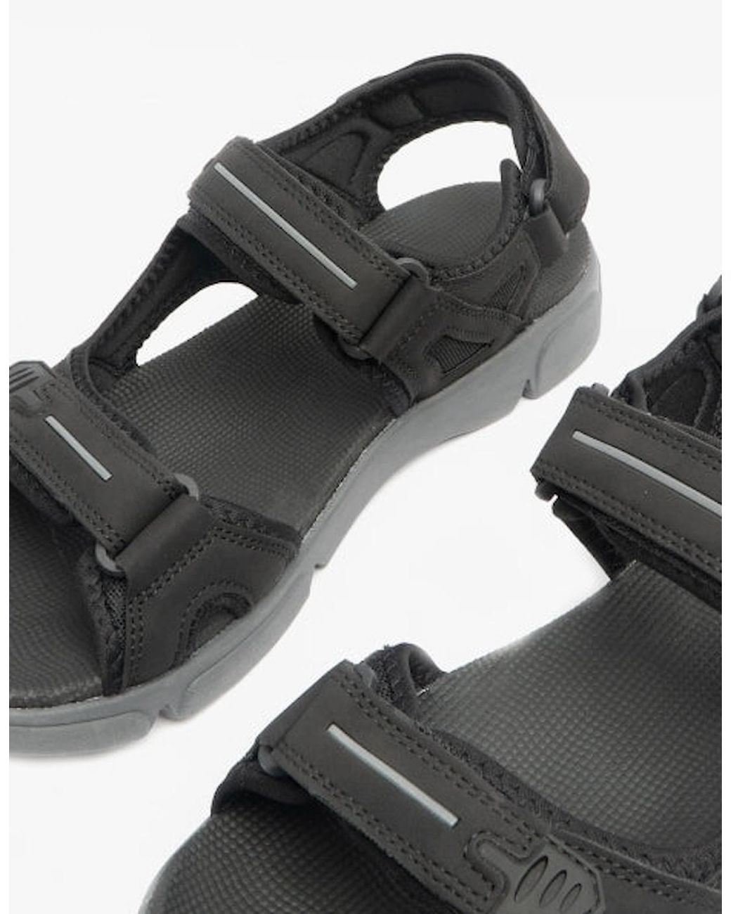 Hush Puppies Black Castro Sandals for men