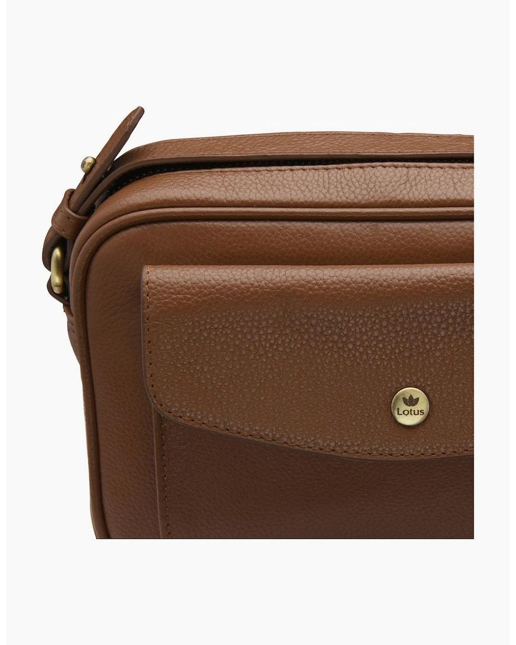 Lotus Brown Vardy Cross Body Bag