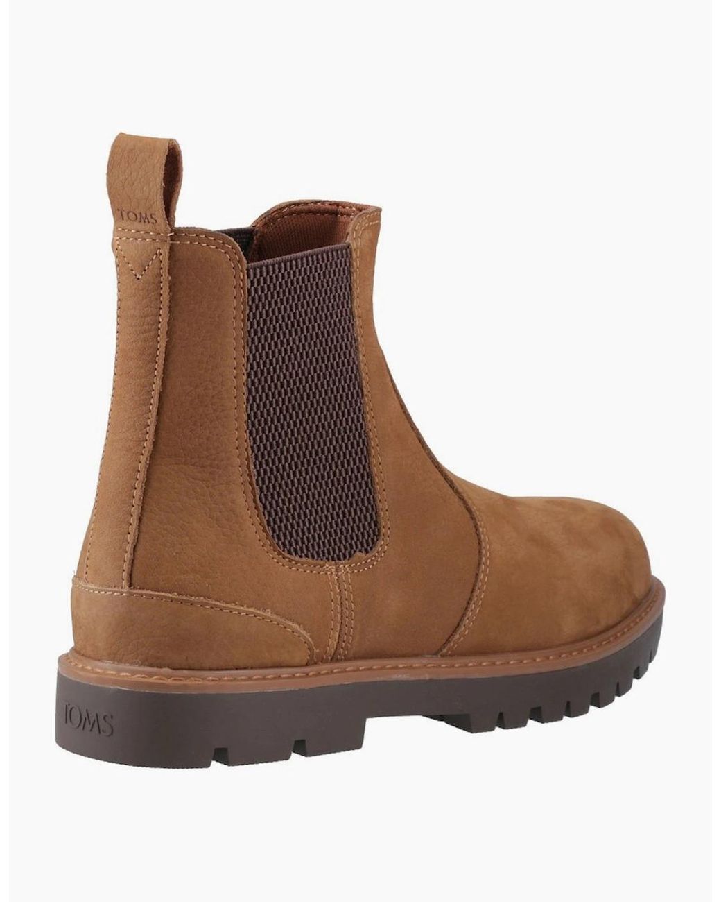 TOMS Brown Griffin Chelsea Boots for men
