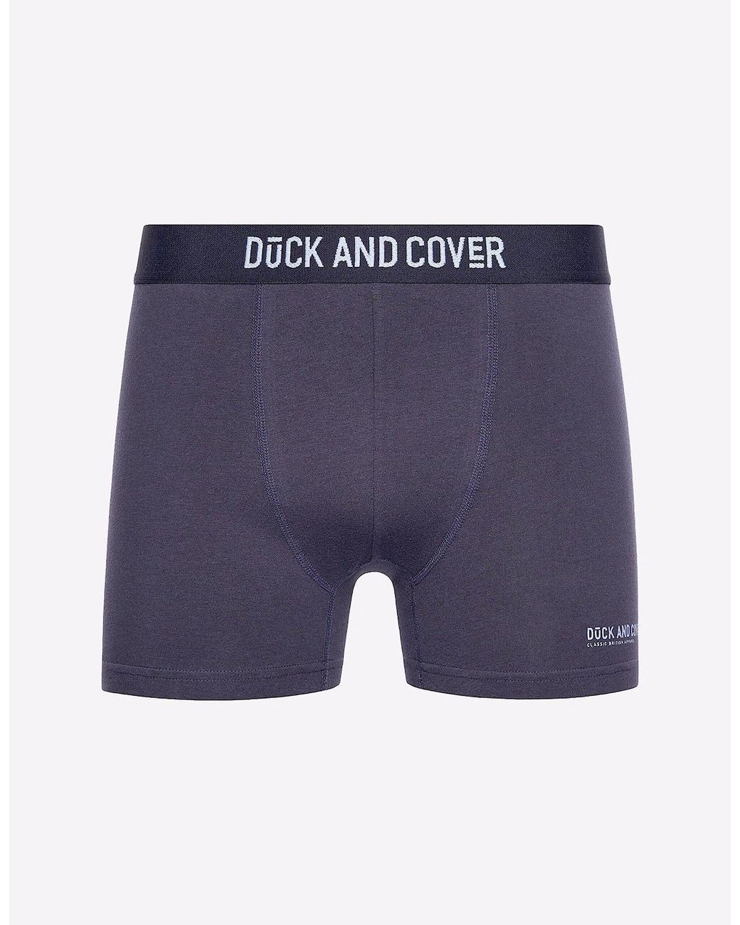 Duck and Cover Blue Duck And Cover Duck And Cover Quendle Boxer Shorts Assorted for men