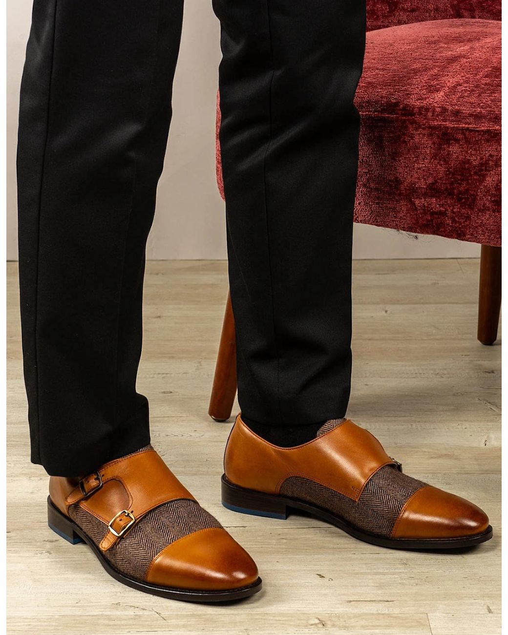 Oswin Hyde Brown Oscar Cognac for men