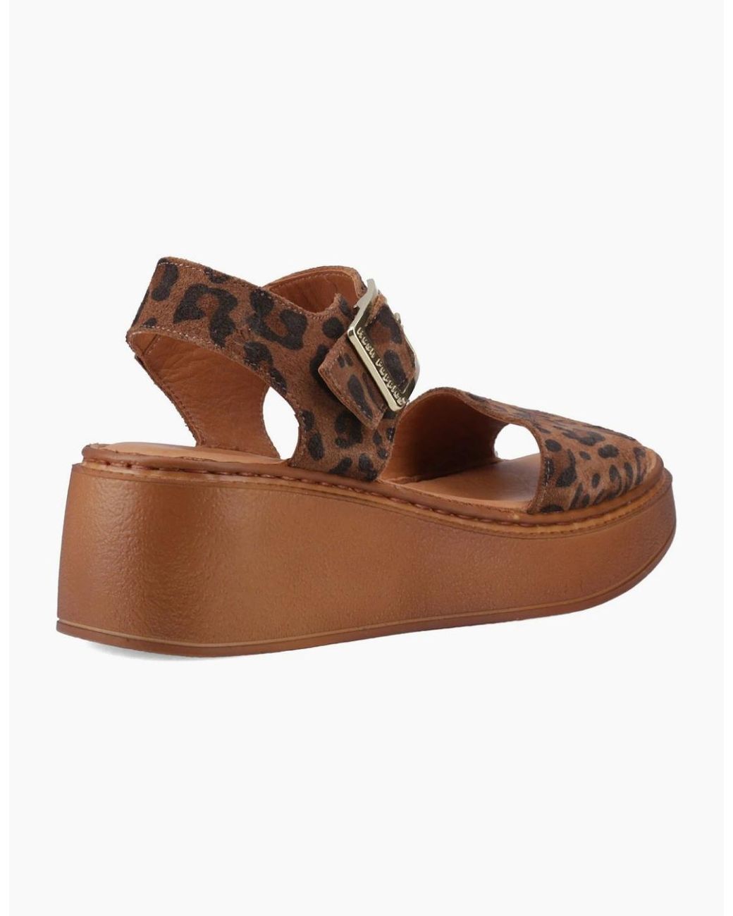 Hush Puppies Brown Beatrix Wedge Sandals