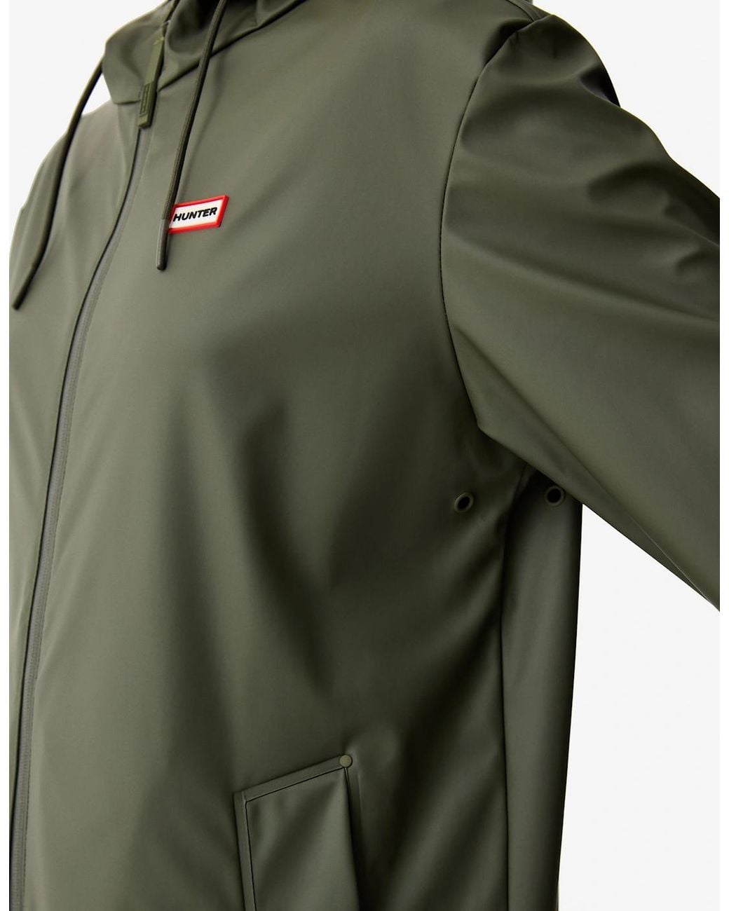 Hunter Green Andrea Rain Coat