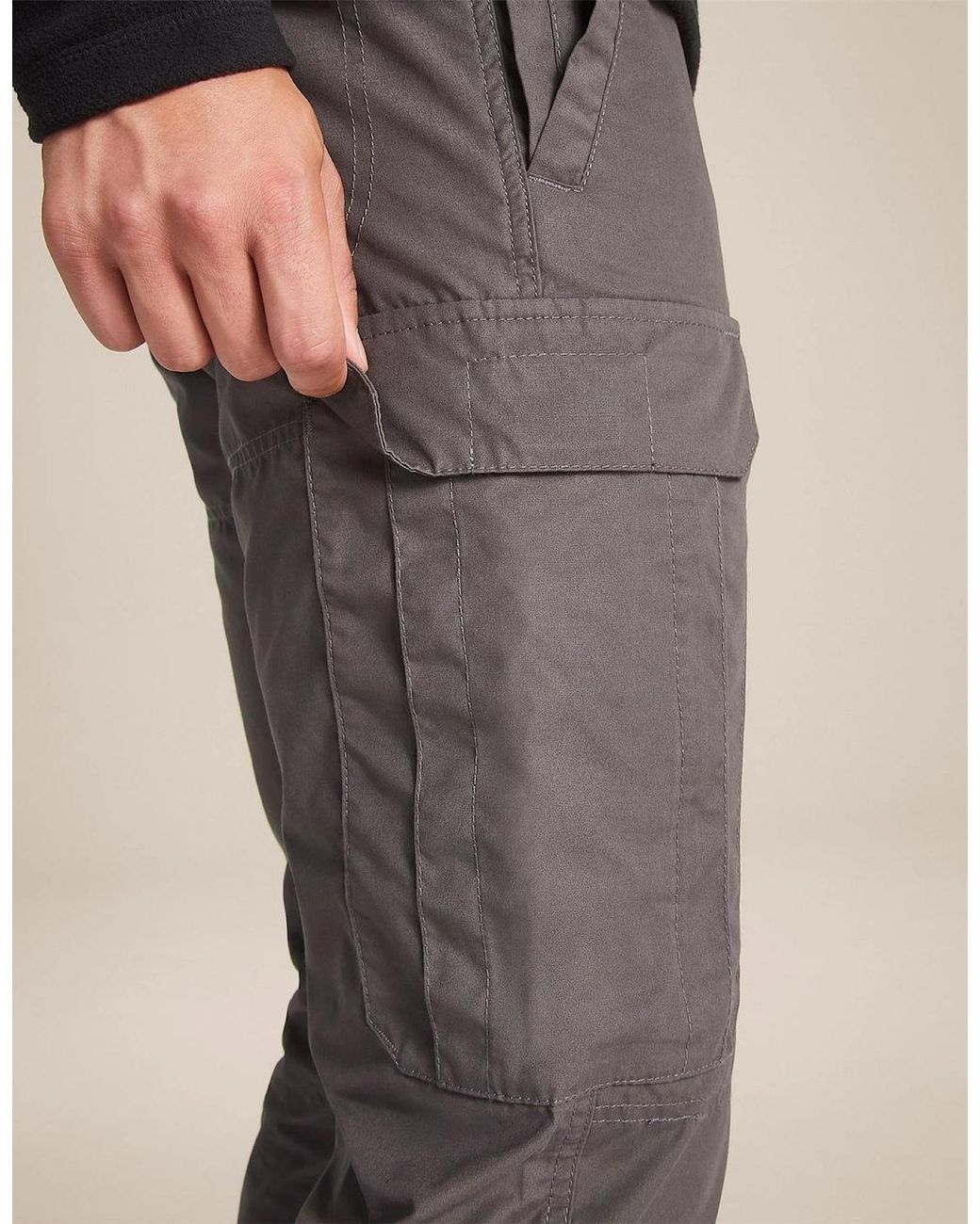 Craghoppers Brown Crag Kiwi Slim Walking Trousers for men