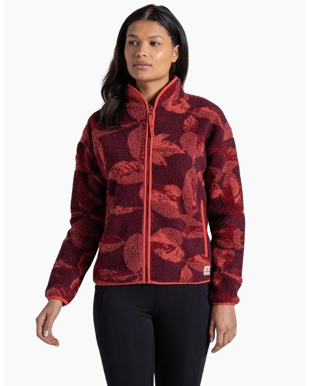 Craghoppers Red Catalina Insulating Half Zip Fleece