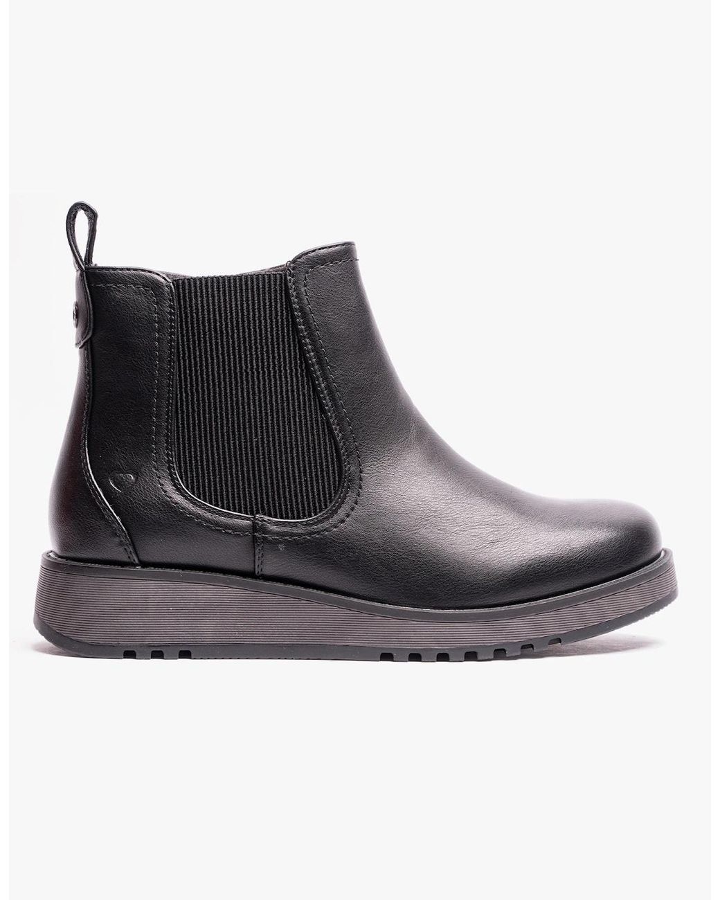 Heavenly Feet Black New Rolo2 Chelsea Boots