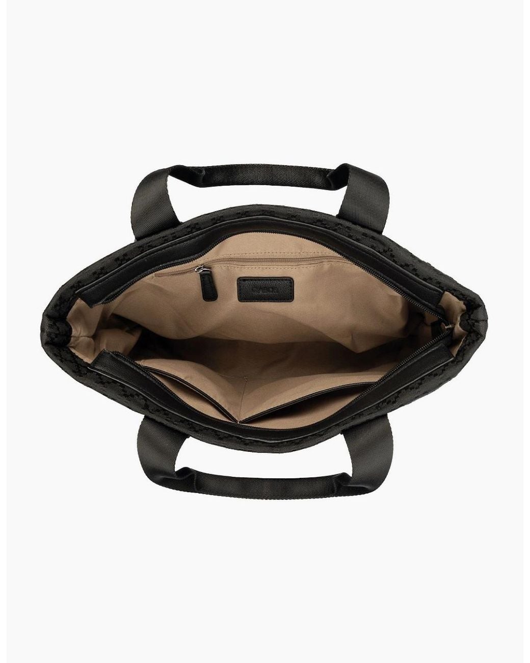 Gabor Black Helmea Zip Shopper Bag