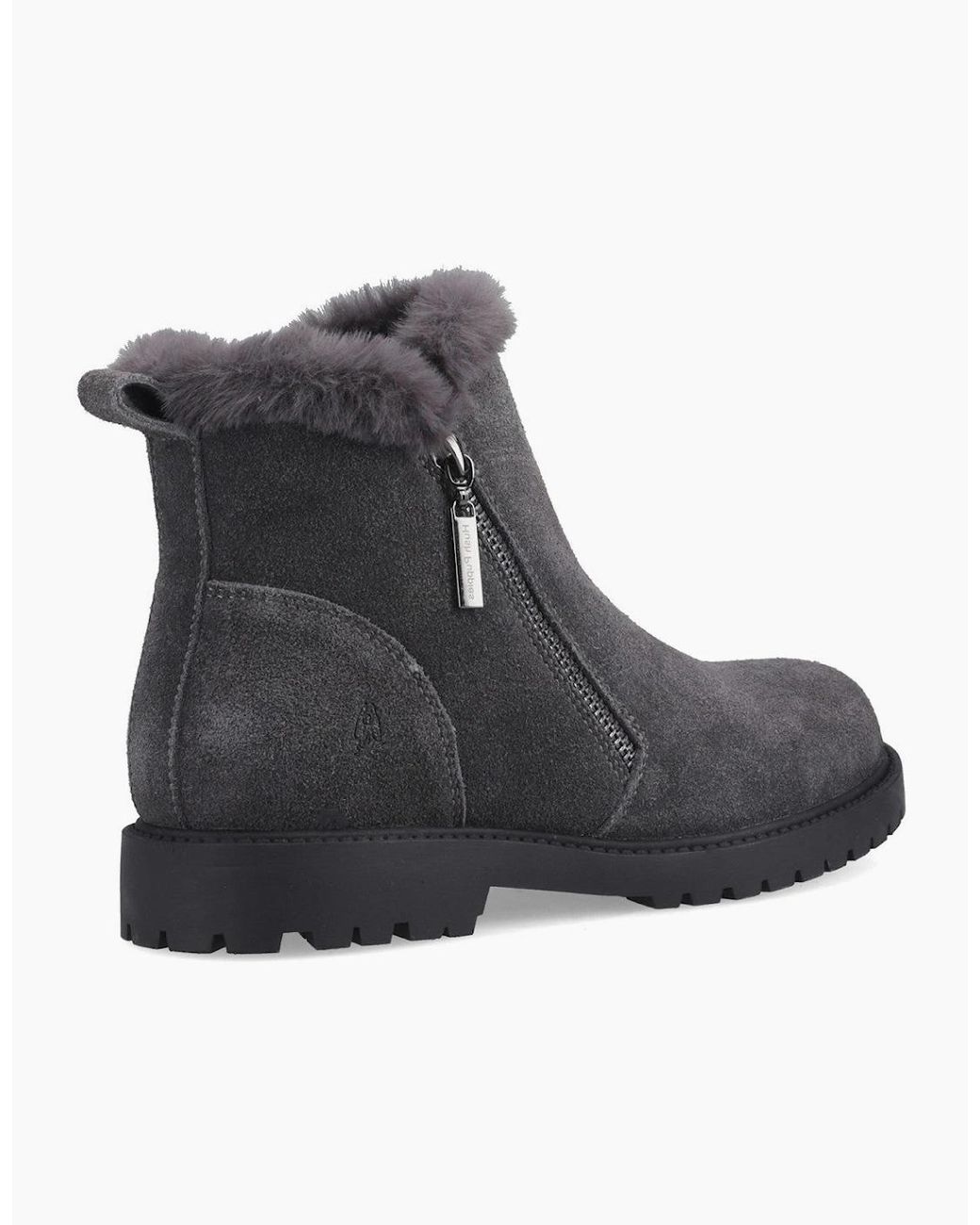 Hush Puppies Black Hollis Zip Boot Ankle Boots