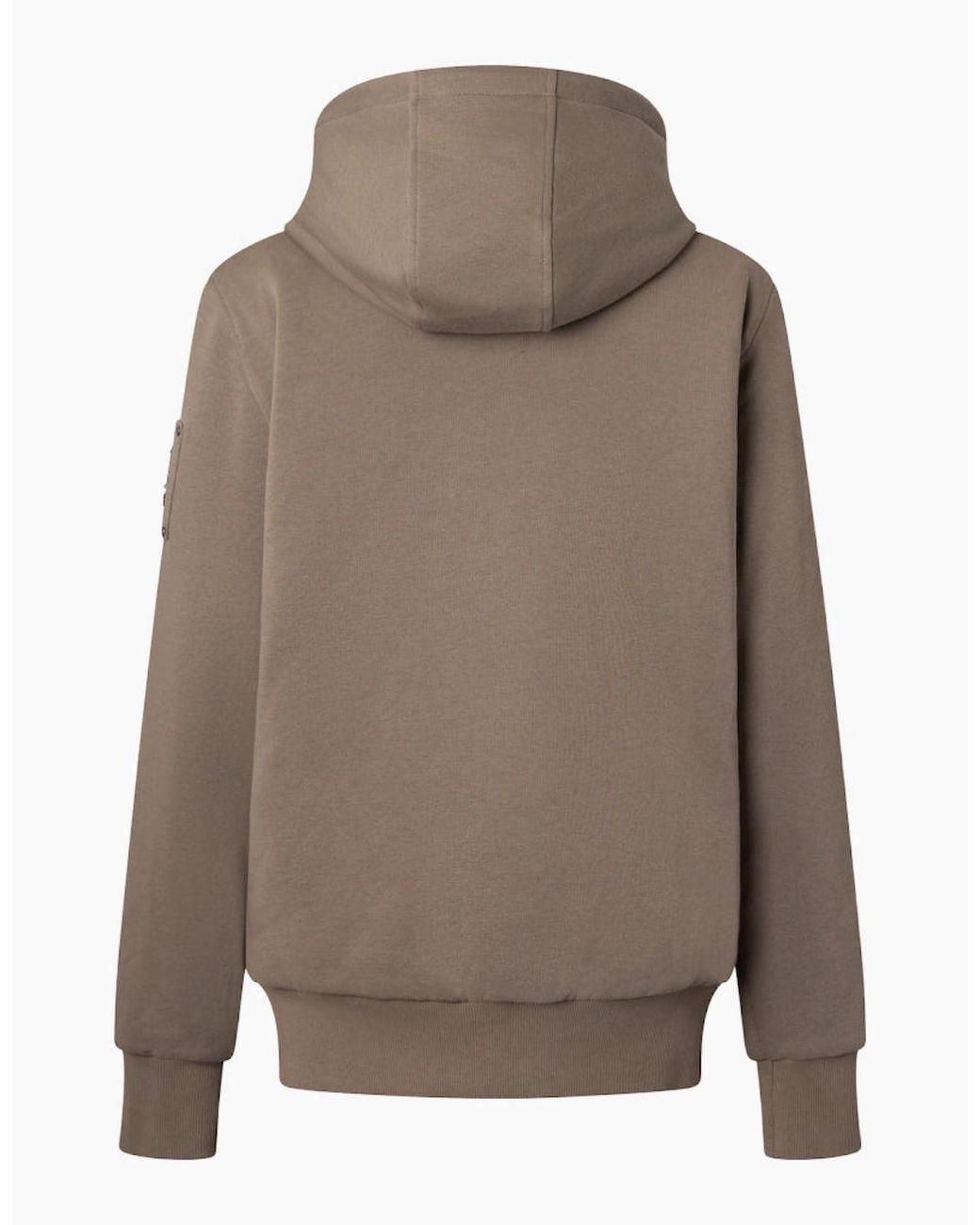 Moose Knuckles Brown Classic Bunny Hoody 2019 Ashen W/Ash for men