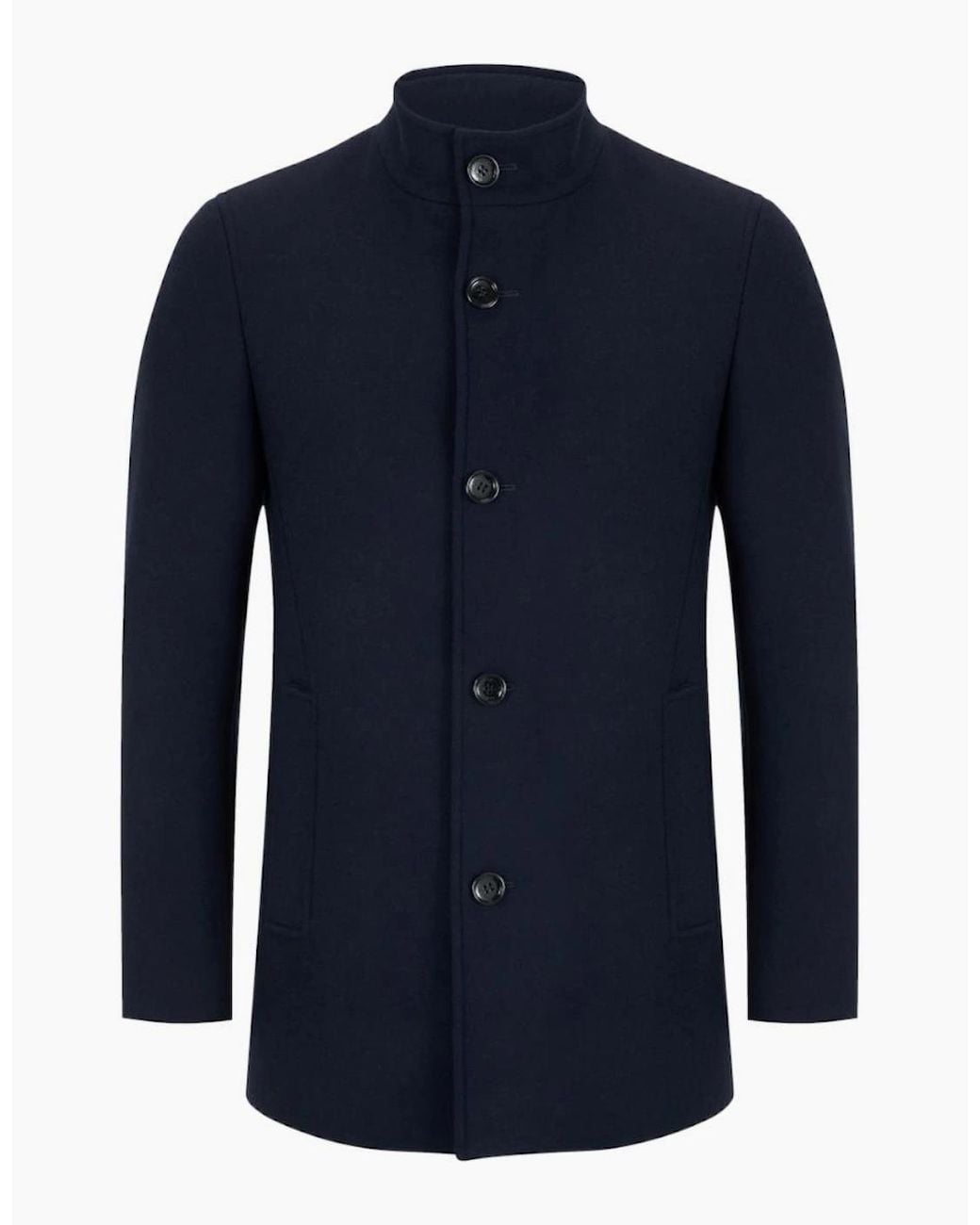 Remus Uomo Blue Jonah Overcoat 78 for men