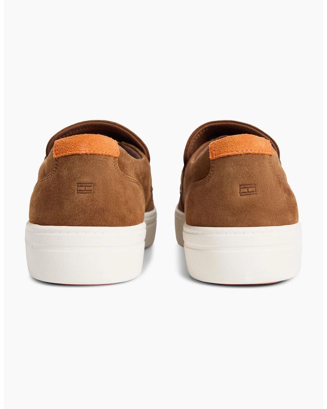 Tommy Hilfiger Brown Modern Light Hybrid Loafer Shoes Coconut Grove for men
