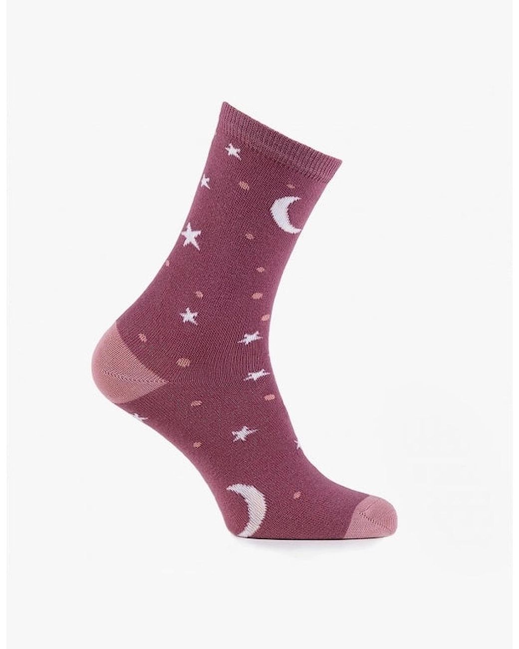 Totes Purple Toasties Ankle-Ladies-Co Crew