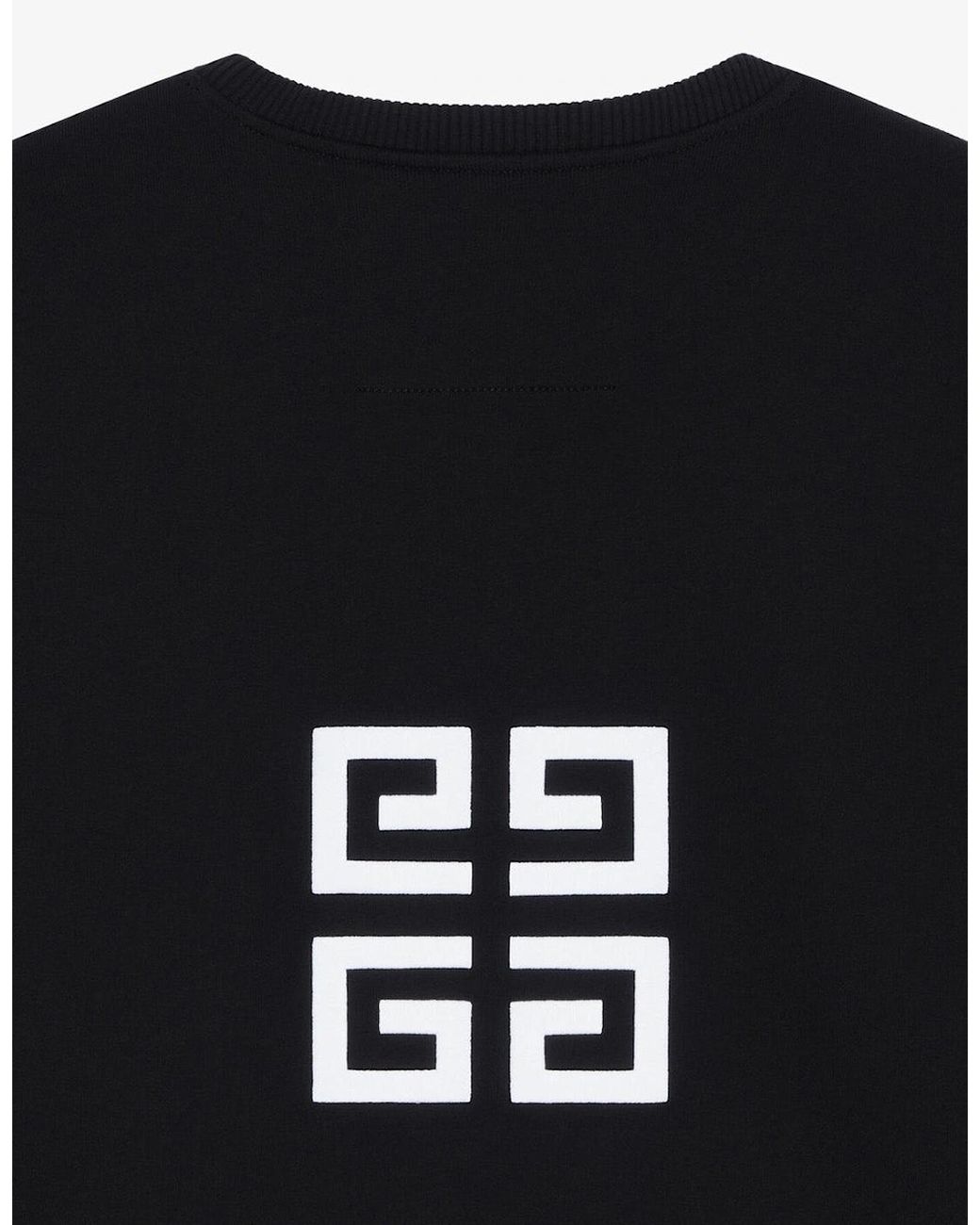 Givenchy Black 4G Slim Fit Sweatshirt for men
