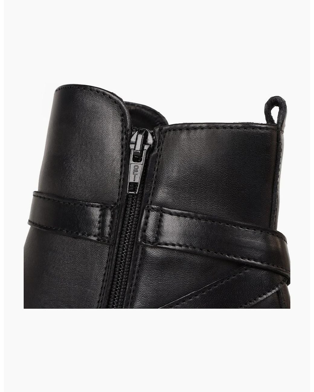 Jones Bootmaker Black Kyra Ankle Boots