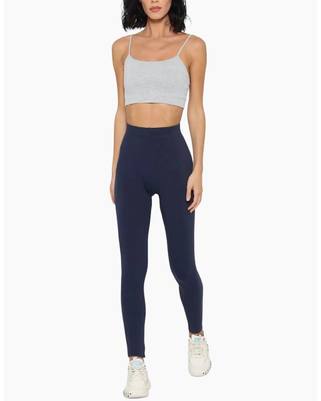 Forever 21 Blue Leggings Plain Western Wear Pant