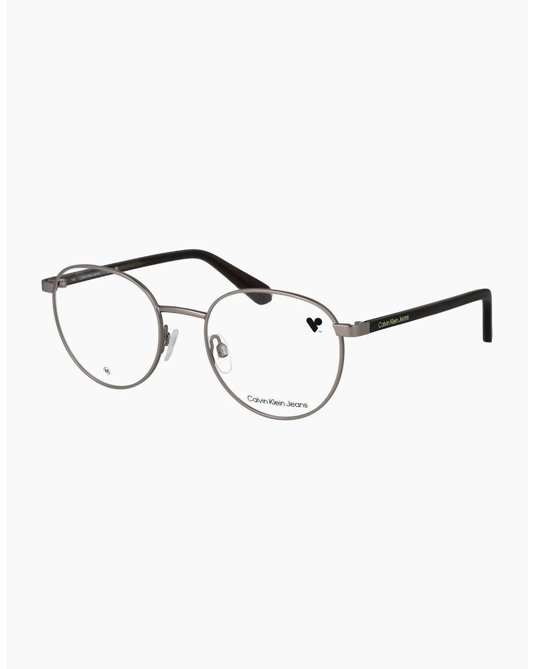 Calvin Klein Metallic Jeans Frames With Sunglasses-Clips Ckj23221 Clip-On 016 52 for men