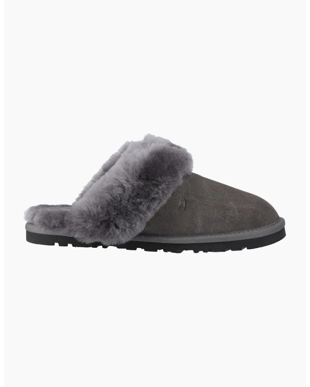 Hush Puppies Gray Samantha Mule Slippers