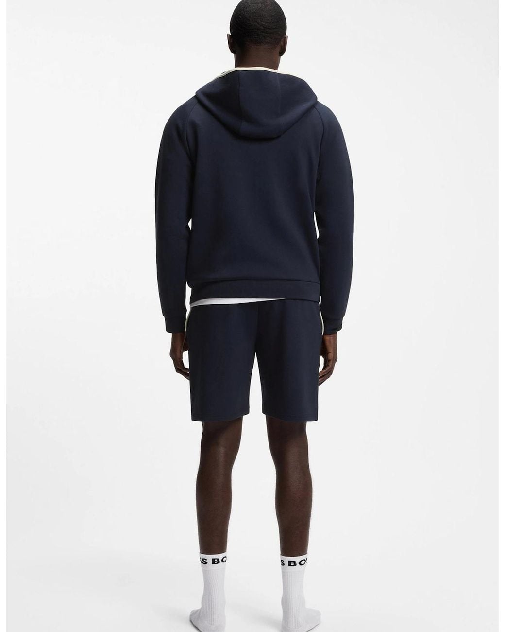 Boss Blue Boss Sense Hooded Jacket 403 Dk for men