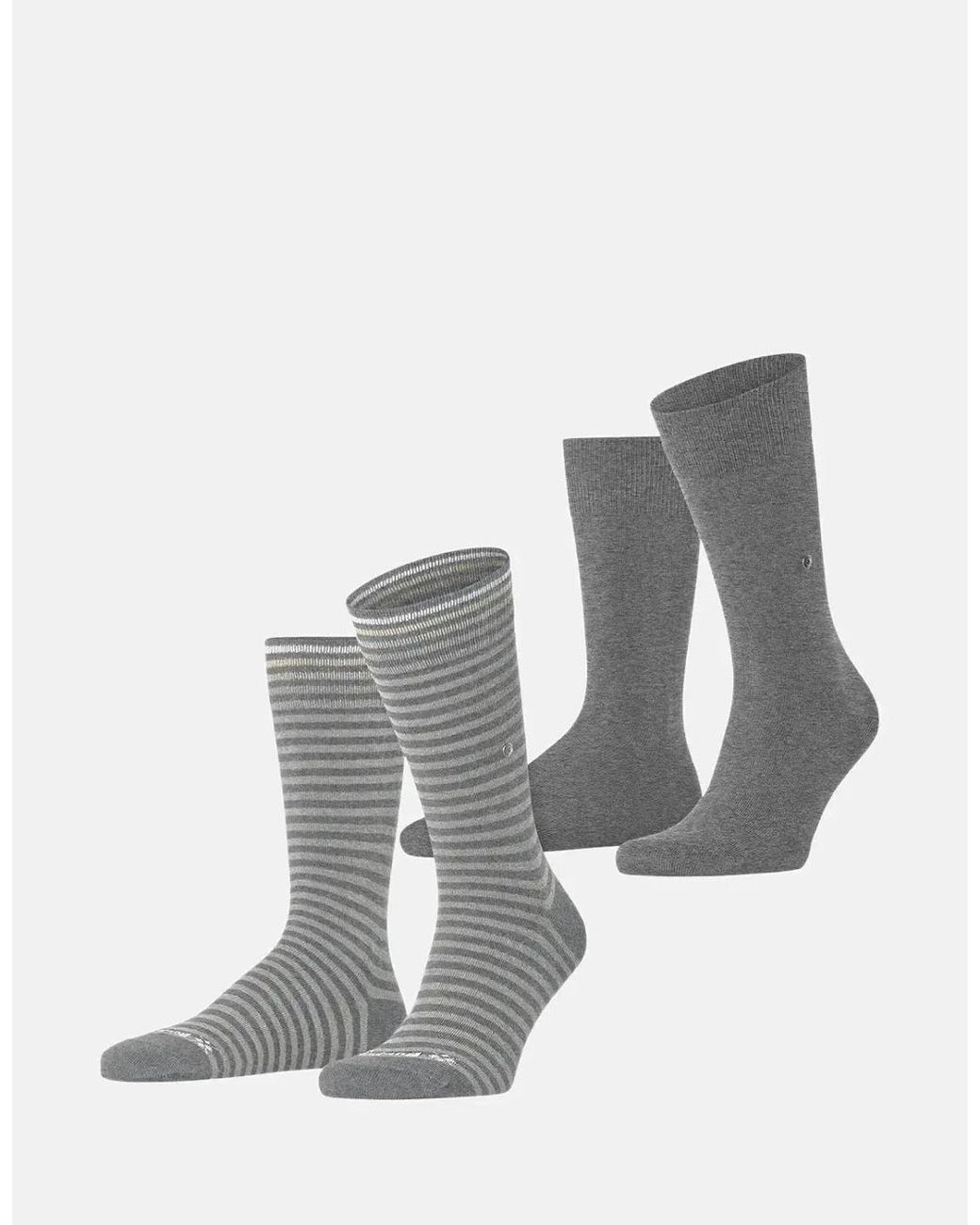 Burlington Multicolor Everyday Stripe 2-Pack Socks Light Melange