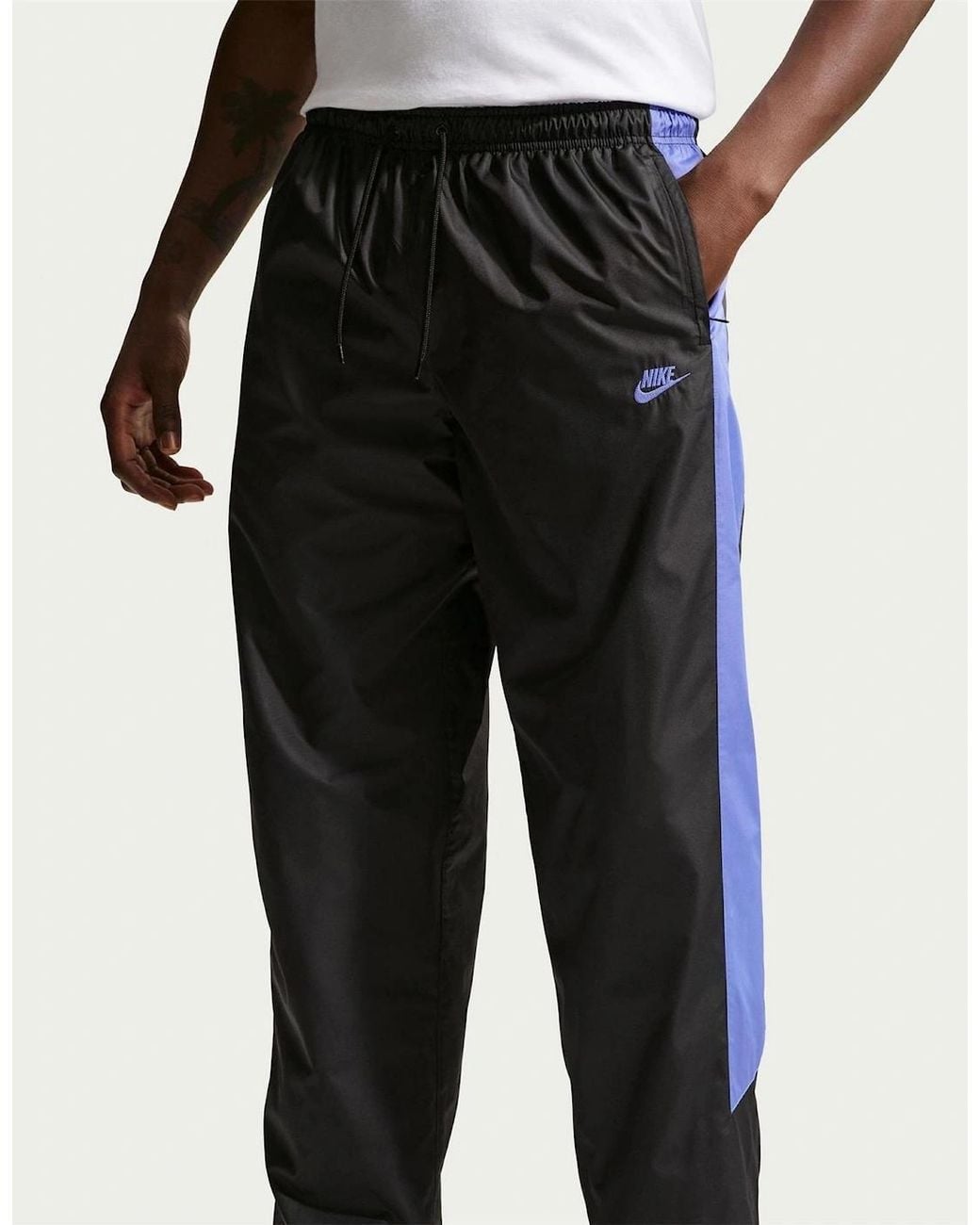 Nike Black Windrunner Pant for men