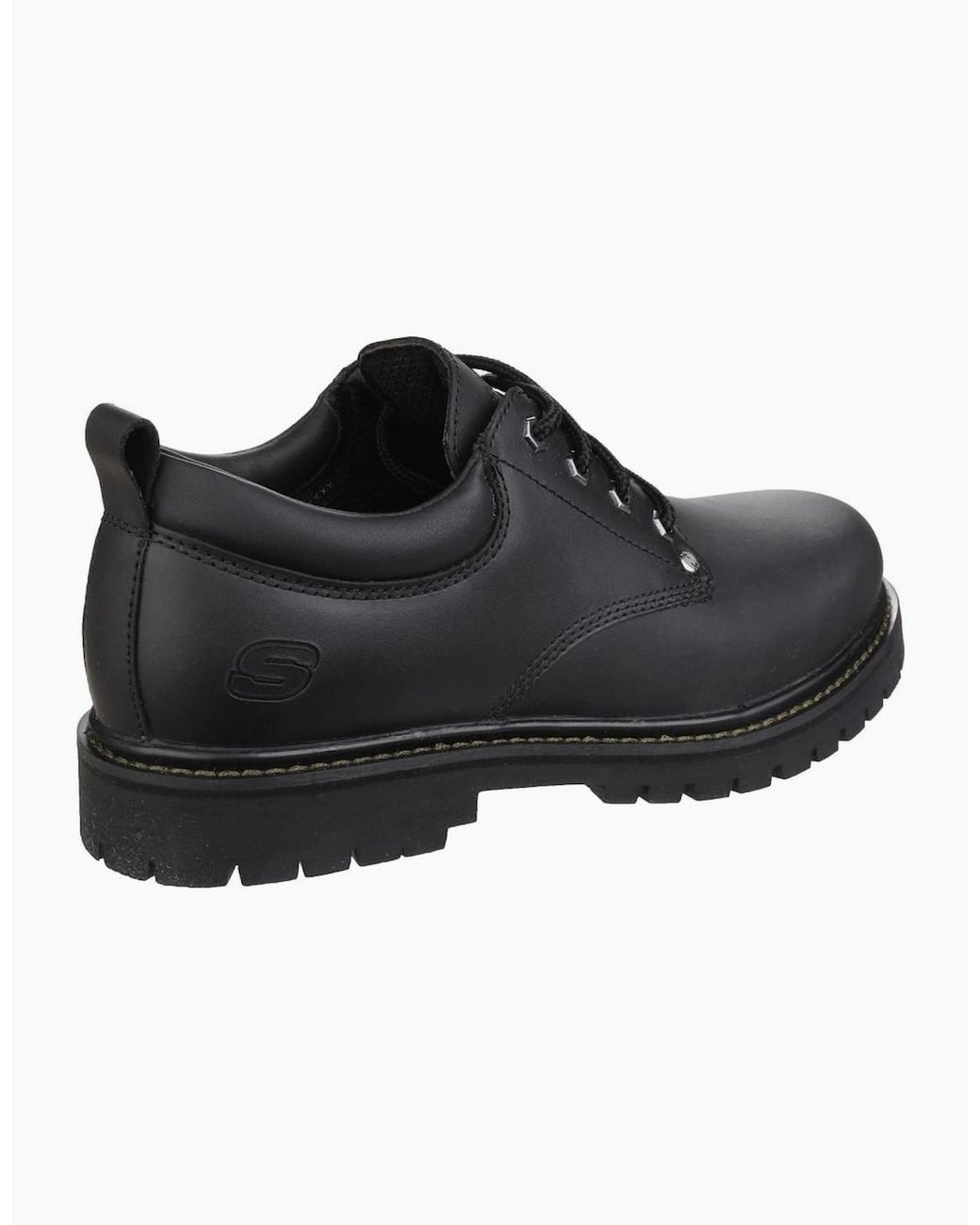 Skechers Black Tom Cats Lace Up Shoes for men