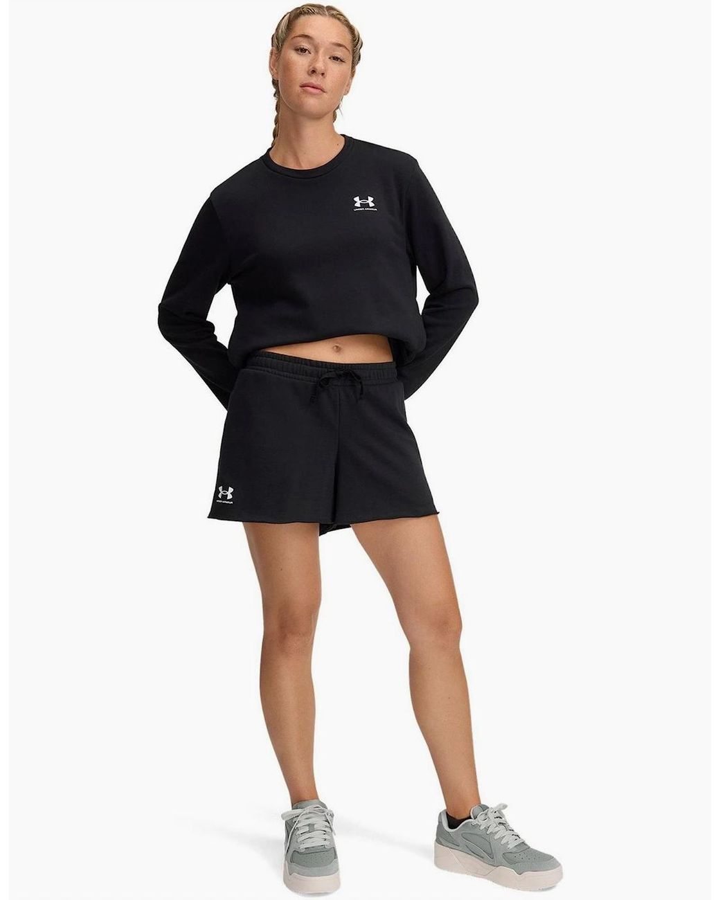 Under Armour Blue Rival Terry Shorts