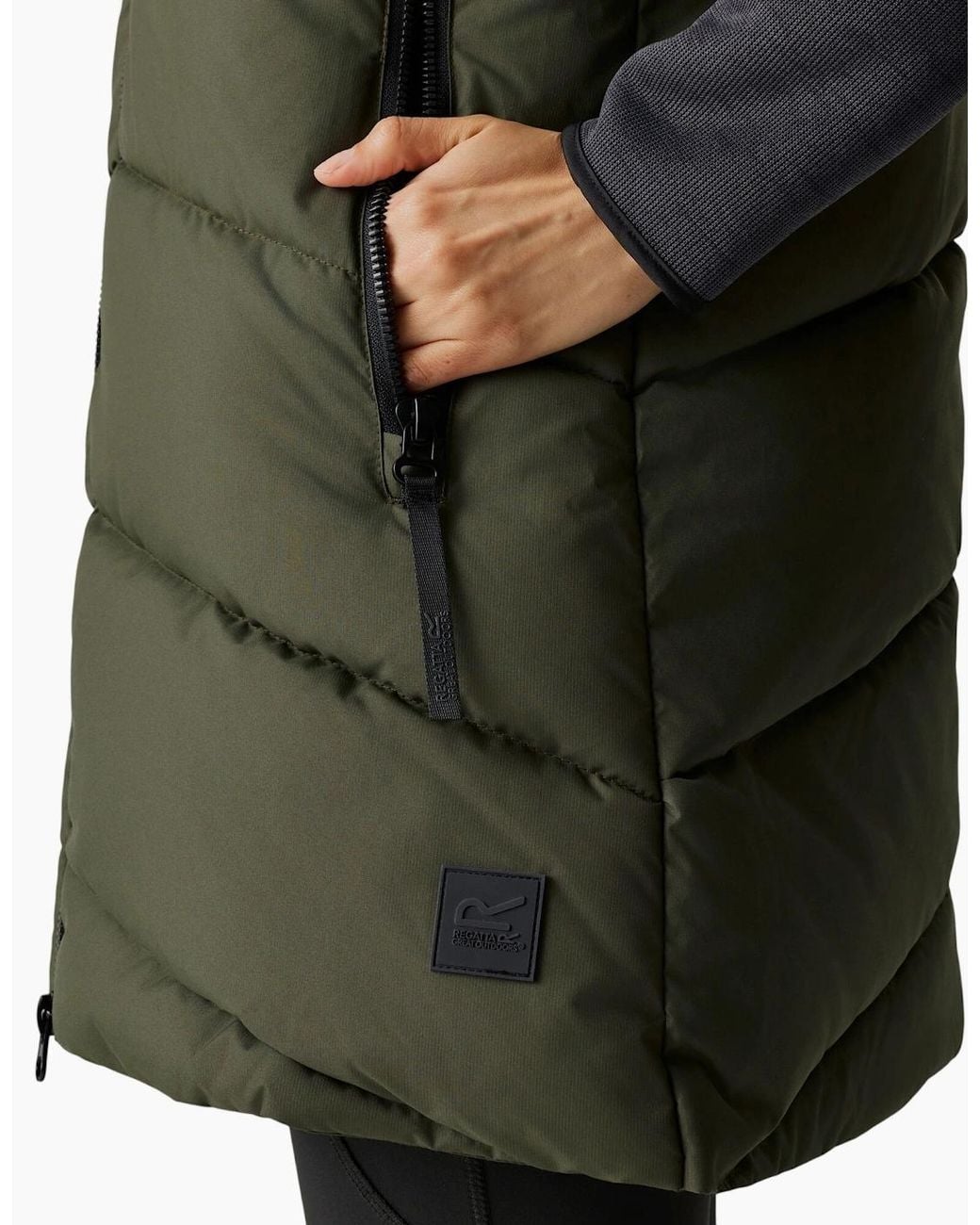 Regatta Green Ladies Merida Body Warmer
