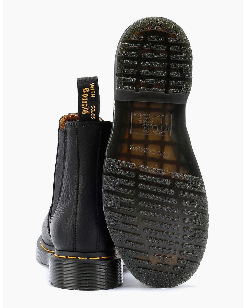 Dr. Martens Black Dr. Martens 2976 Ambassador Leather Boots for men