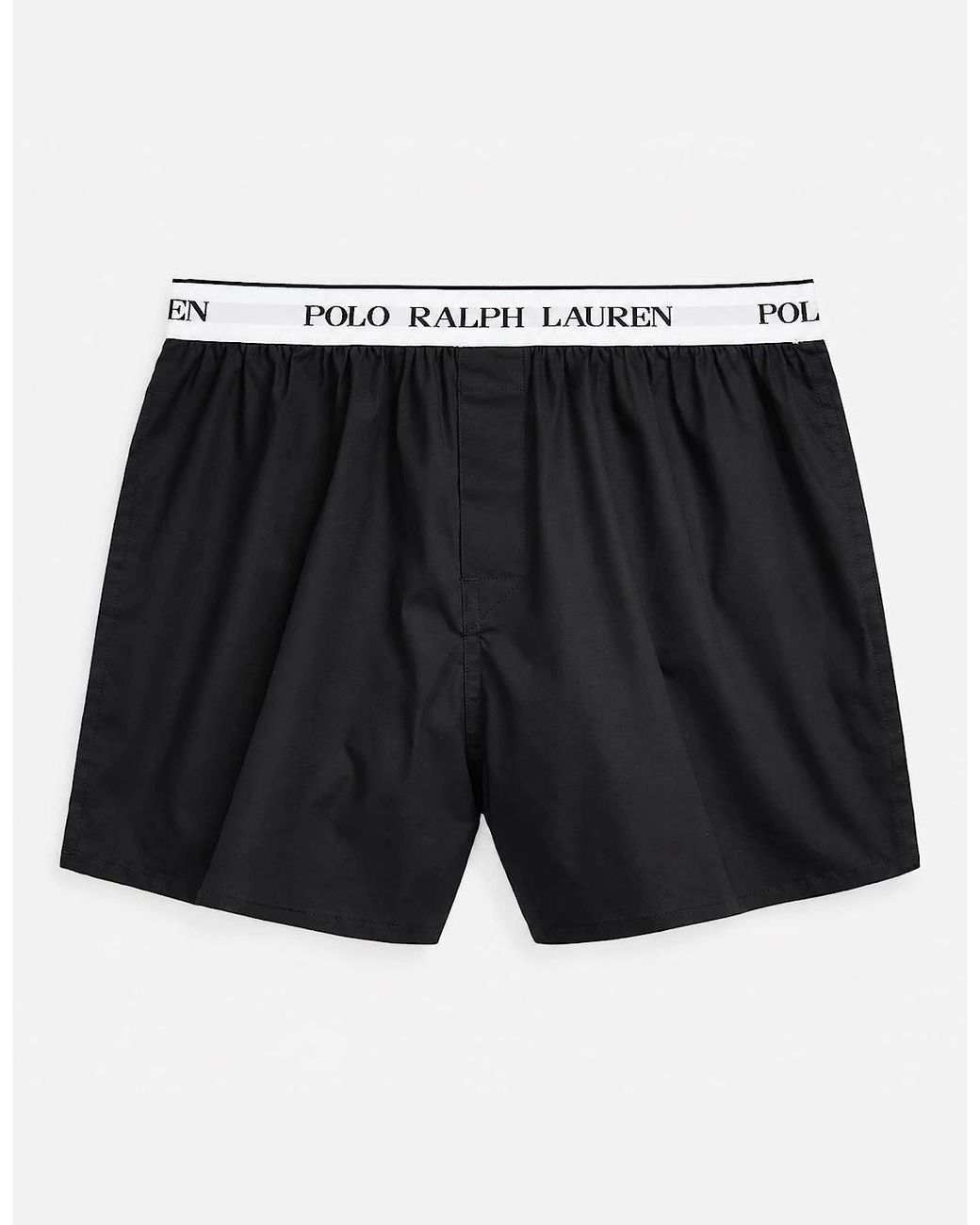 Polo Ralph Lauren Black Elastic Boxers Boxer Shorts Multicoloured for men