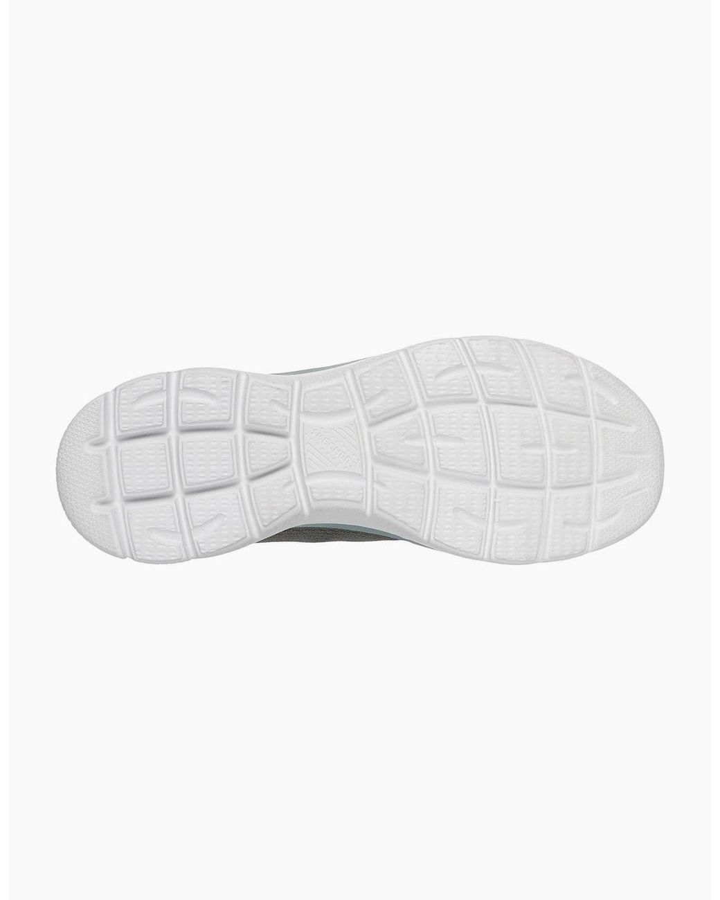 Skechers Gray Summits Summer Blush Textile Trainers