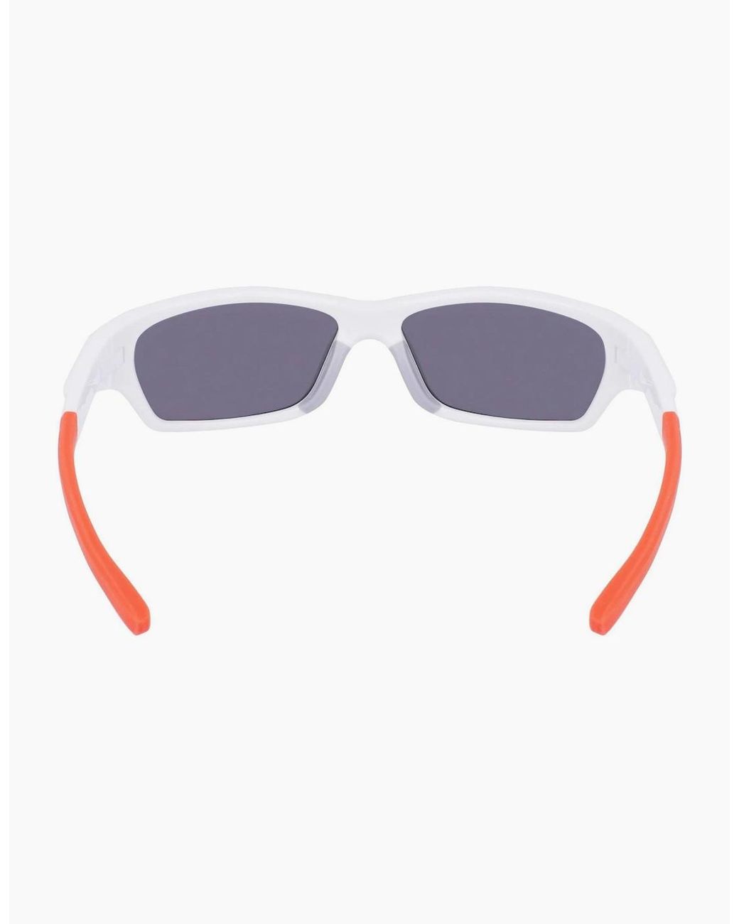 Nike White Wrap Sunglasses for men