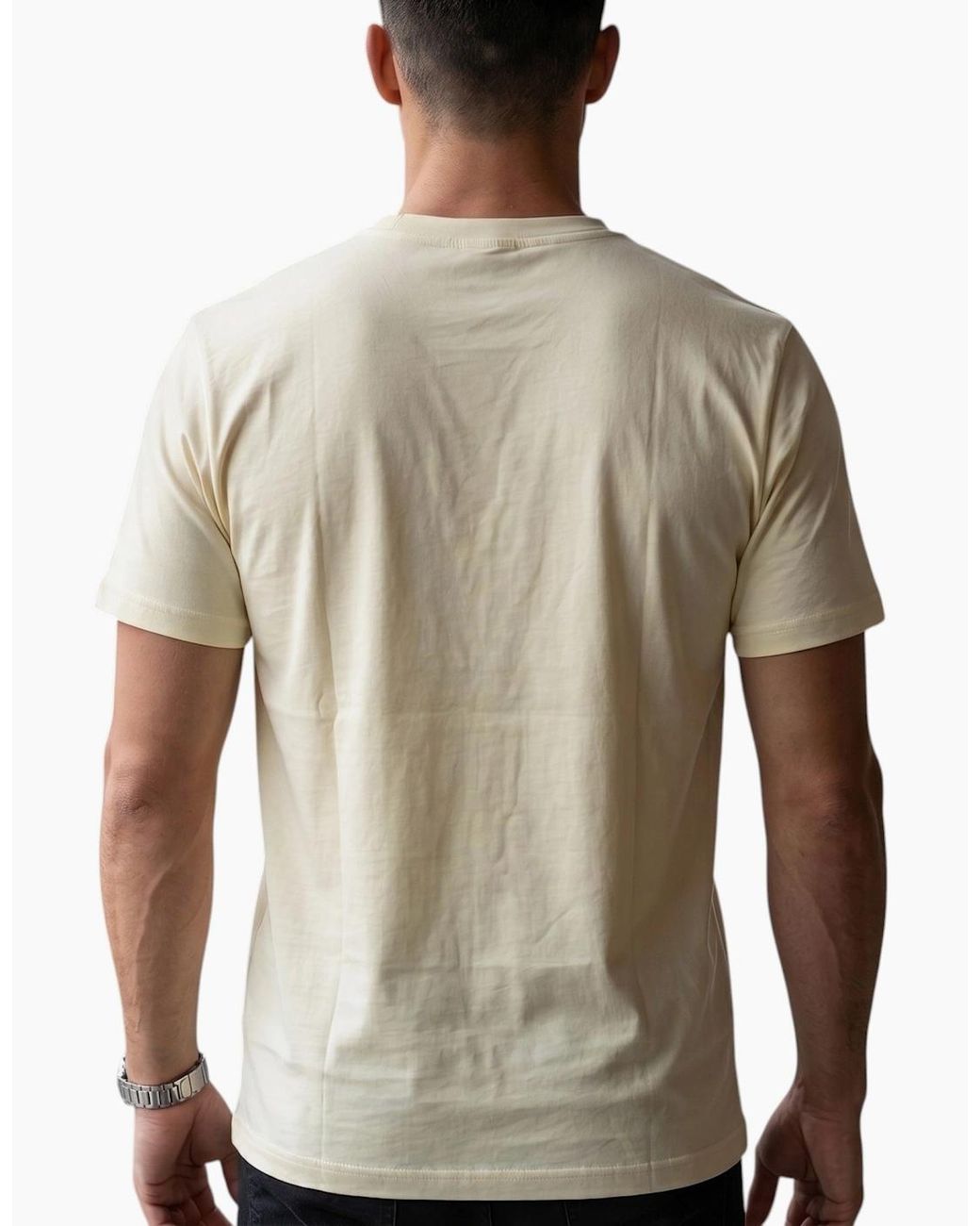 Timberland Brown T Shirts Tree Print Logo Top for men
