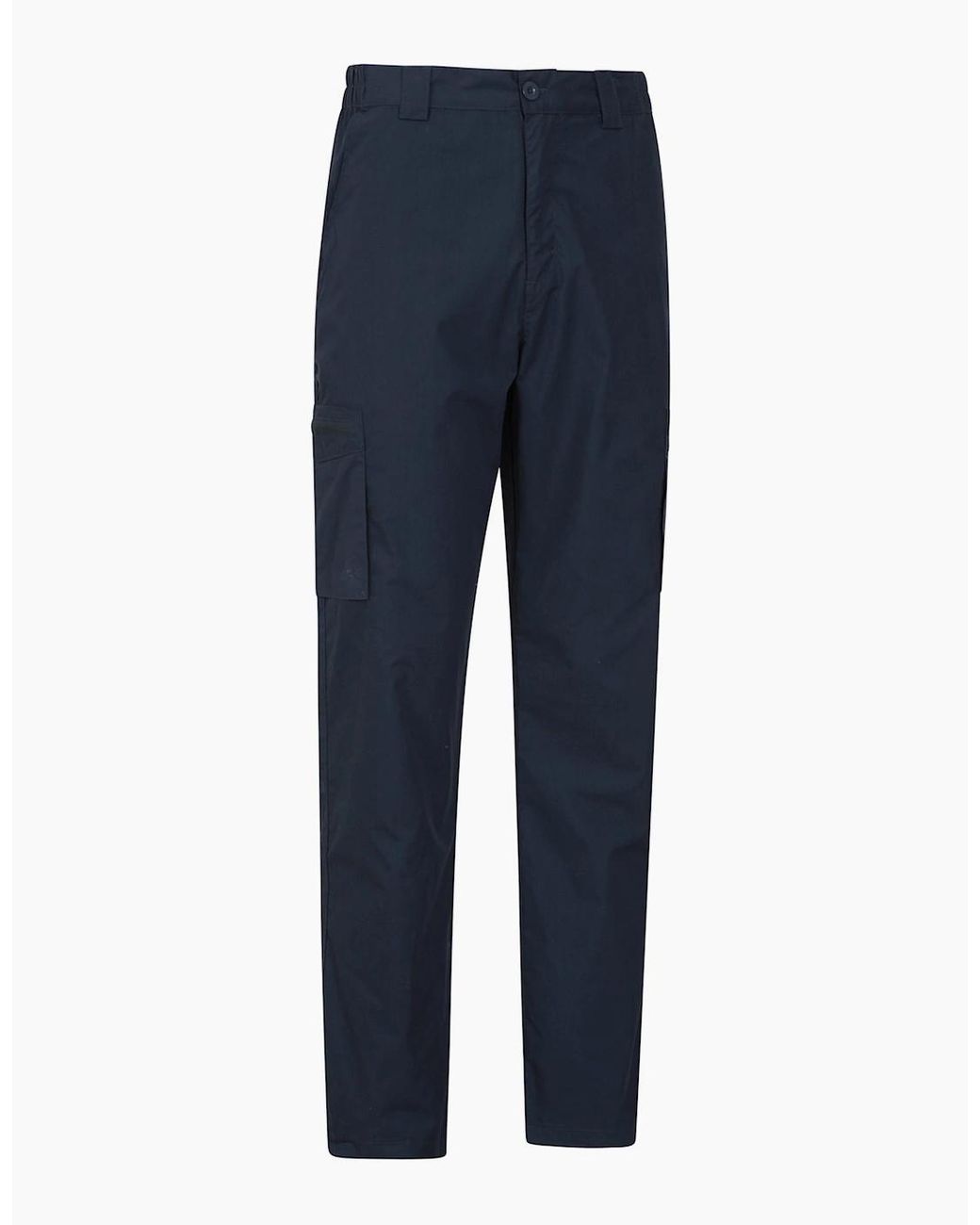 Mountain Warehouse Blue Trek Ii Cargo Trousers for men
